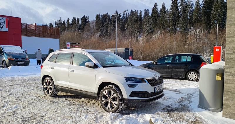 Skoda Karoq cena 88000 przebieg: 122000, rok produkcji 2017 z Konin małe 781